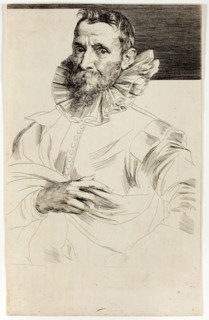 Jan Brueghel the Elder, 1630/33, Anthony van Dyck, Flemish, 1599-1641, Flanders, Etching and