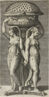 The Incense Burner, c. 1520, Marcantonio Raimondi (Italian, c. 1480-1534), after Raphael (Raffaello