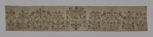 Altar Back, 19th century, France, Embroidered in silver and gold metal wrapped fiber cord, silver