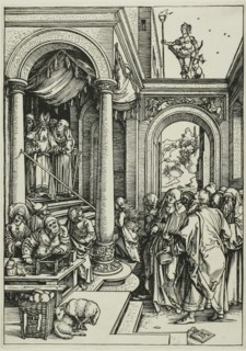 The Presentation of the Virgin in the Temple, from The Life of the Virgin, c. 1503–04, published