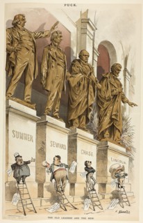 The Old Leaders and the New, n.d., Joseph Keppler, American, 1838-1894, United States, Color