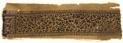 Panel, Roman period (30 B.C.–641 A.D.), 3th/6th century, Coptic, Egypt, Egypt, Linen amd wool,