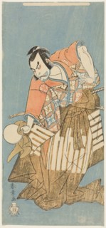 The Actor Nakamura Nakazo I as Osada no Taro in the play Ima o Sakari Suehiro Genji (The Genji Clan