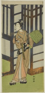 The Actor Onoe Tamizo I as Kewaizaka no Shosho Disguised as a Komuso in the Play Furisode Kisaragi
