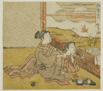 The Eighth Month (Sogetsu), from the series Fashionable Twelve Months (Furyu juni tsuki), c.