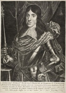 Emperor Leopold I, c. 1659, Jan Thomas, Flemish, 1617-1673, Flanders, Mezzotint on ivory laid