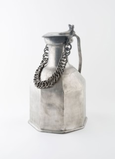 Covered Flagon with Chain, c. 1750, Pierre Main, Swiss, active 1716- c. 1750, Switzerland, Wallis,