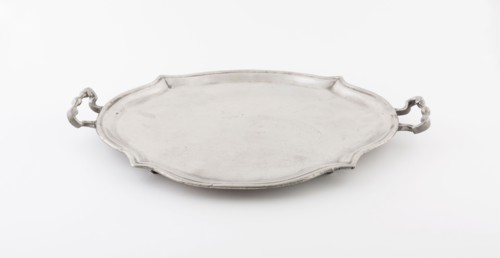 Double-handled Footed Tray, c. 1785, Johann Friedrich Seybold, German, active c. 1760-1785,