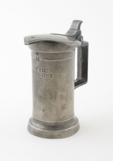 Measure, 1875/1895, Maison Le Seigneur, Deverre, Caen, France, Caen, Pewter, 8.9 × 7 cm (3 1/2 × 2