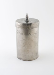 Canister for Cinnamon, c. 1774, Martin Boeckmann, German, active 18th century, Tübingen, Germany,