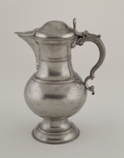 Flagon, 1765/80, Attributed to William Will, American, born Germany, 1742–1798, Philadelphia,