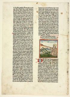 Life of Saint Pirminius from Heiligenleben, Winterteil (Lives of the Saints, Wintertime), Plate 1