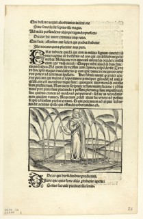 The Man Who Therefore Preached to the Reeds (recto) and The Armed Noble Who Presumed Much but Did