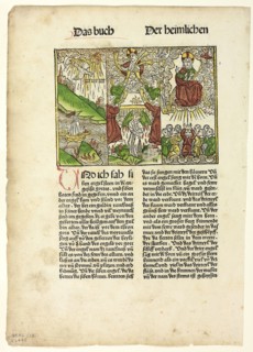 Book of Revelation (Seven Trumpets) from The Bible (also called the Tenth German Bible), Plate 28