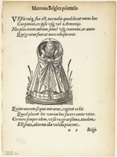 Matrona Belgica primaria (Belgian Matron of the First Rank) from Gynaeceum, sive Theatrum Mulierum,