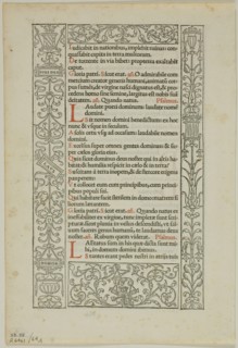 Illustration from Horae in laudem Virginis Mariae, plate 64 from Woodcuts from Books of the XVI