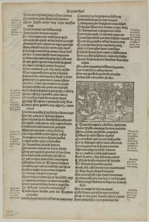Illustration from Les Eneydes de Virgille, plate 67 from Woodcuts from Books of the XVI Century,