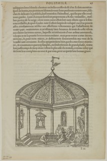 Bath House from Hyperotomachie ou discours du son gede Poliphile, plate 69 from Woodcuts from Books