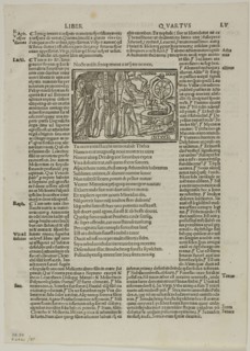 Juno in Hades from P. Ouidij Nasonis poete ingeniosissimi Metamorphoseos Libri, plate 87 from