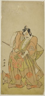 The Actor Nakamura Sukegoro II in an Unidentified Role, c. 1779, Katsukawa Shunsho ?? ??, Japanese,