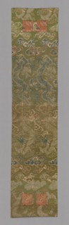 Ôhi (Stole), late Edo period (1789–1868), 1801/25, Japan, 129.5 x 29.2 cm (51 x 11 1/4 in.)