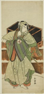 The Actor Matusmto Koshiro IV as Ise no Saburo Disguised as Mizoro no Sabu in the Play Mure