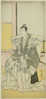 The Actor Matsumoto Koshiro IV as Hatakeyama Shigetada in the Play Edo no Fuji Wakayagi Soga,