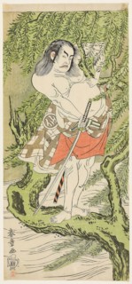 The Actor Nakamura Sukegoro II in the role of a chivalrous commoner (otokodate), c. 1768/70,