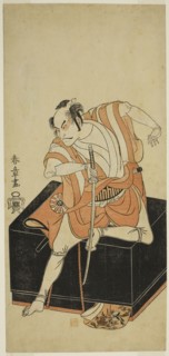 The Actor Nakamura Nakazo I as Izu no Jiro Disguised as Kemmaku no Sabu in the Play Edo-zakura Sono