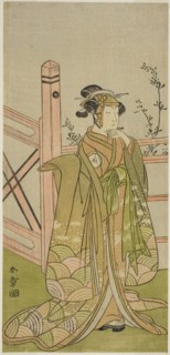 The Actor Iwai Hanshiro IV in an Unidentified Role, c. 1772, Katsukawa Shunsho ?? ??, Japanese,