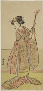 The Actor Segawa Yujiro I in an Unidentified Role, c. 1775, Katsukawa Shunsho ?? ??, Japanese,