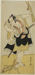 The Actor Otani Hiroji III in an Unidentified Role, c. 1780, Katsukawa Shunsho ?? ??, Japanese,