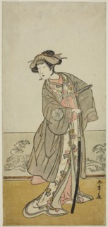 The Actor Nakamura Tomijuro I as Lady Hangaku (Hangaku Gozen) in the Play Wada-gassen Onna Maizuru,