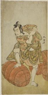 The Actor Matsumoto Koshiro IV as Matsuo-maru in the Play Sugawara Denju Tenarai Kagami, Performed