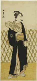 The Actor Sawamura Sojuro III as the Hairdresser Jirokichi in the Play Shida Choja-bashira,