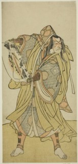The Actor Ichikawa Danjuro V as Kazusa no Akushichibyoe Kagekiyo in the Play Edo no Hana Mimasu