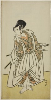 The Actor Ichikawa Yaozo II as Sakura-maru in the Play Sugawara Denju Tenarai Kagami, Performed at