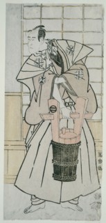 The Actoe Ichikawa Komazo llI as Nitta Yoshisada, Actually Oyamada Taro Takaie (Sandai-me Ichikawa