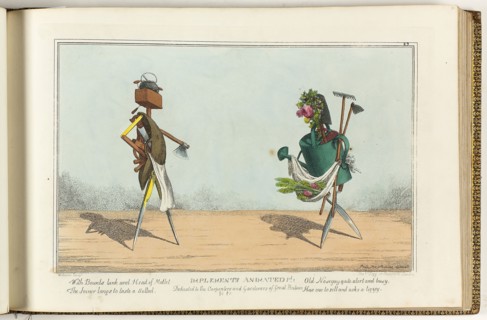 The Caricature Magazine, or Hudibrastic Mirror, Vol. I and II, 1819, George Cruikshank (English,