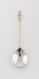 Apostle Spoon: St. James the Less, 1640/41, London, England, London, Silver, figure gilded, 19.2 x