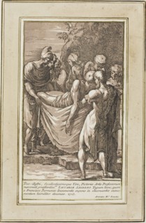 The Entombment, 1725, Conte Anton Maria Zanetti (Italian, 1680–1767), or after Parmigianino