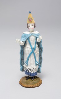 Priest, Early 18th century, Nevers, France, Glass, lampwork (verre de Nevers), metal armature, H.