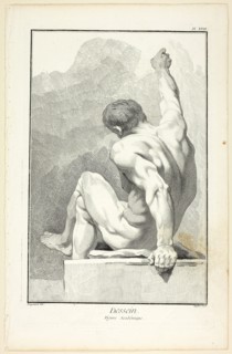 Design: Academic Figure, from Encyclopédie, 1762/77, A. J. Defehrt (French, active 18th century),