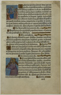 Pentecost and Christ Carrying the Cross, c. 1500, Unknown artist, French, active 15th/16th century,