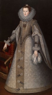Queen Margaret of Spain, c. 1610, Andrés López Polanco, Spanish, c. 1570-1641, Spain, Oil on
