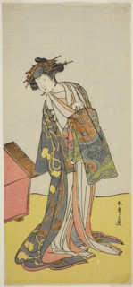 The Actor Iwai Hanshiro IV as the Courtesan Agemaki in the Play Sukeroku Yukari no Hatsu-zakura,