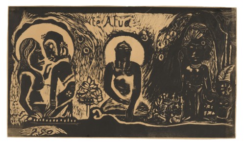 Te atua (The God), from the Noa Noa Suite, 1893/94, Paul Gauguin, French, 1848-1903, France,