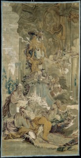 Psyche’s Entrance into Cupid’s Palace [left fragment], from The Story of Psyche, 1756/63, After a