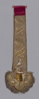 End of a Stole, 19th century, Italy, 46.7 x 17.2 cm (18 3/8 x 6 3/4 in.)