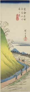 Spring View from the Foot of Asuka Hill (Asukayama shita haru no kei), from the series Famous Views